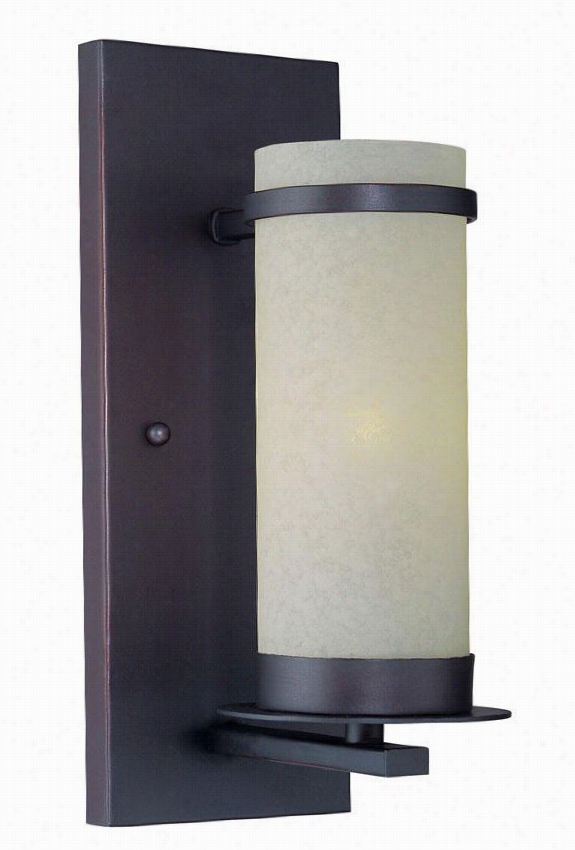 M Ontego Wall Sconce - 11.5""h X 4.5""w, Bronze