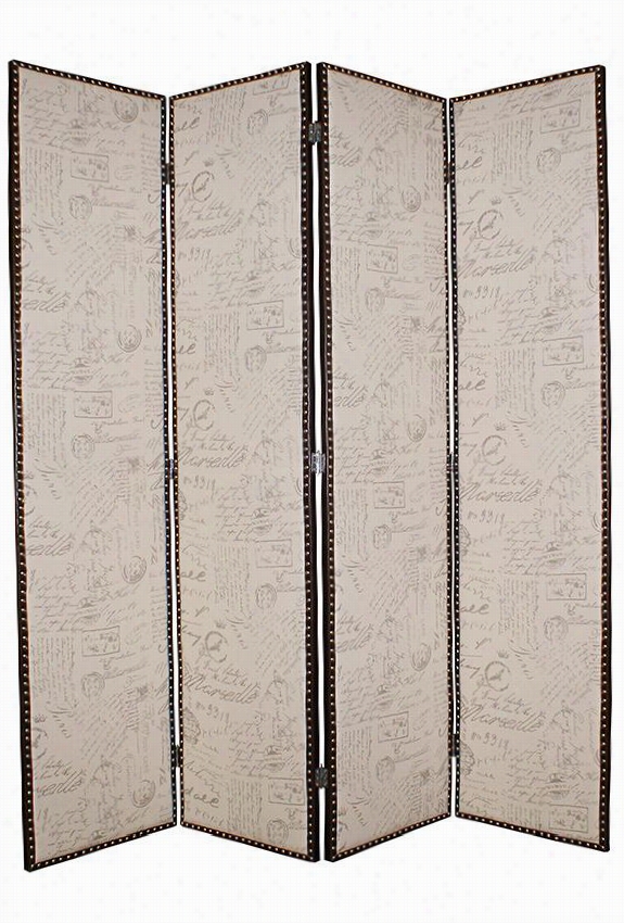 Navarr Screen - 84""hx80"&quotw;x2""d, Gray