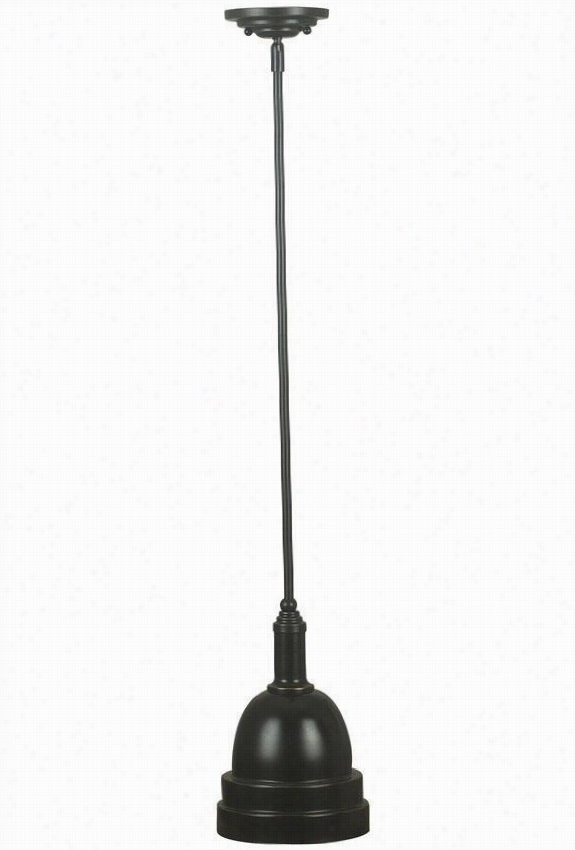 Paio 1-light Mini Pendant - 55.5""hx7""diameter, Bronzze