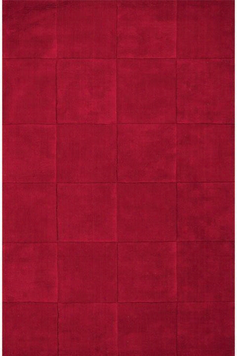 Rafael Area Rug - 5'9""round, Red