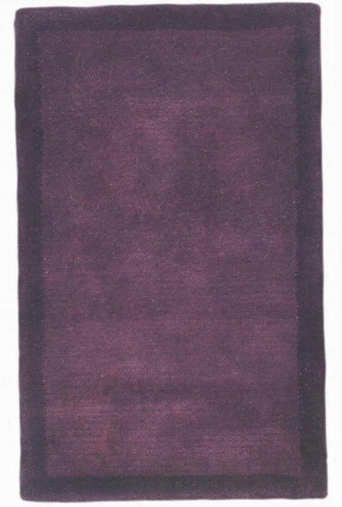 Solomono I Area Rug - 2'9q&uot;"x14' Runner, Purple