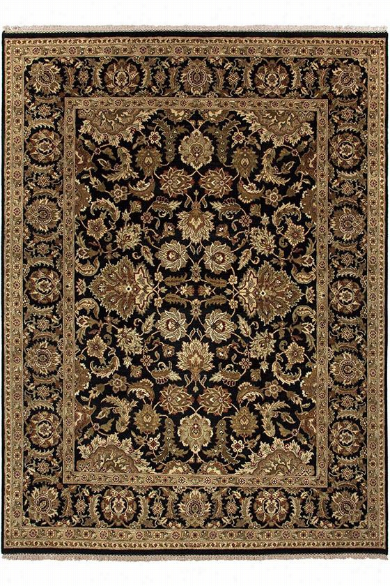 Sussex Area Rug - 6'x9', Black