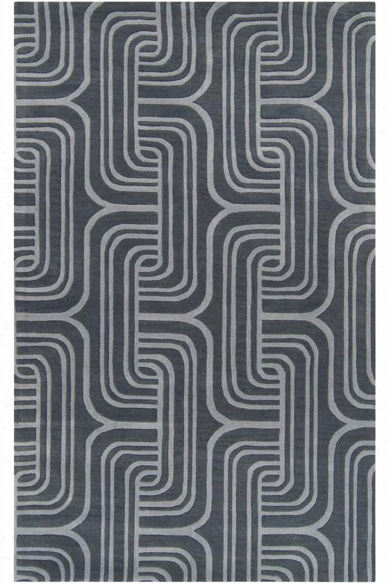 Tundra Area Rug - 3'3""x5'3, Navy Blue