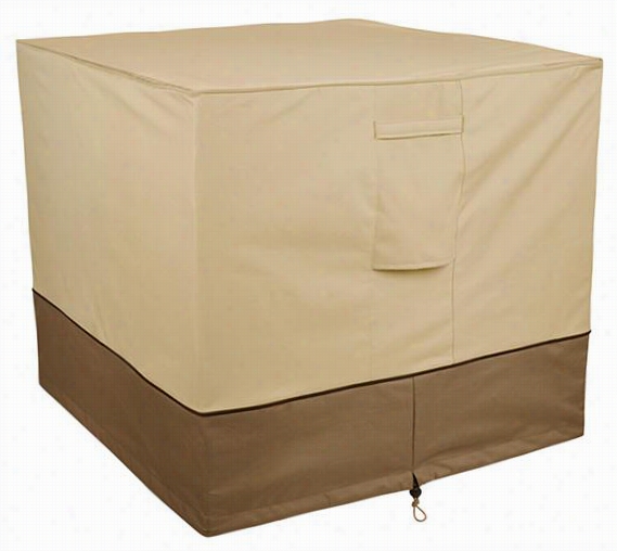 Veranda  Air Conditioner Cover - Square, Beige/snd