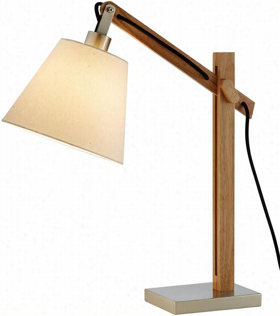 Walden Desk Lamp - 25""hx7""w, Ivory