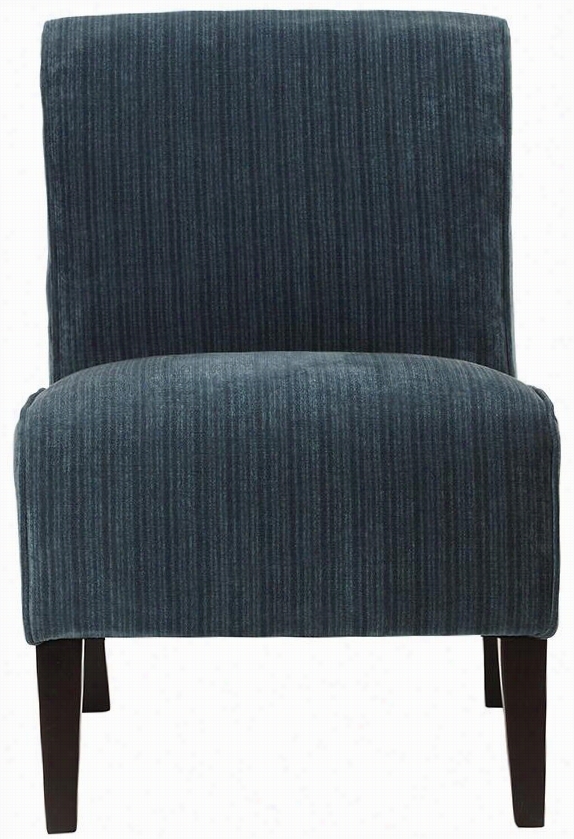 Audrey Slipper Chair - 33.07""hx22.44"&quoot;,w Vlt Dnl Drk Crl