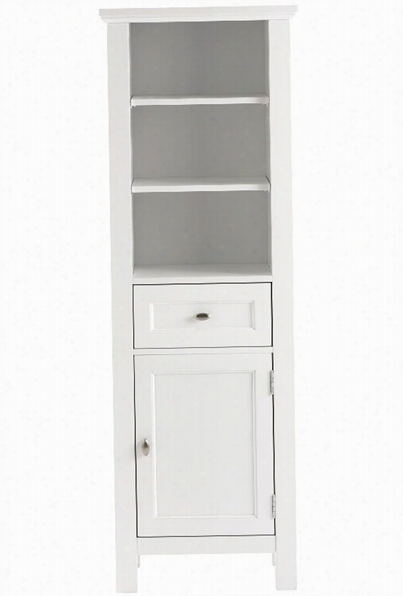 Austell Linen Storage Cabinet - 60"&quothx20"&uqot;wx14""d, White