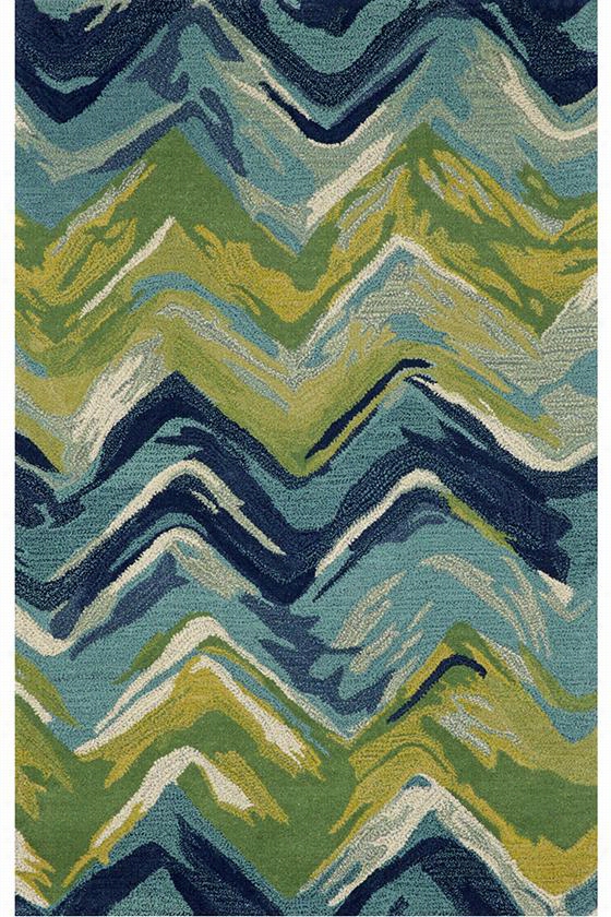 Billow Area Rug - 2'7"q&uot;x8'runner, Blue