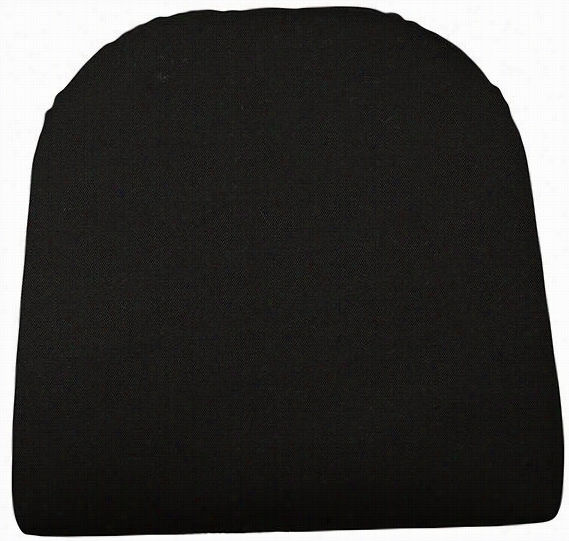 Bullnose Contoured All-weather Outdoor Patio Chair Cushion - 3""hx18""wx18"&quuot;d, Dismal