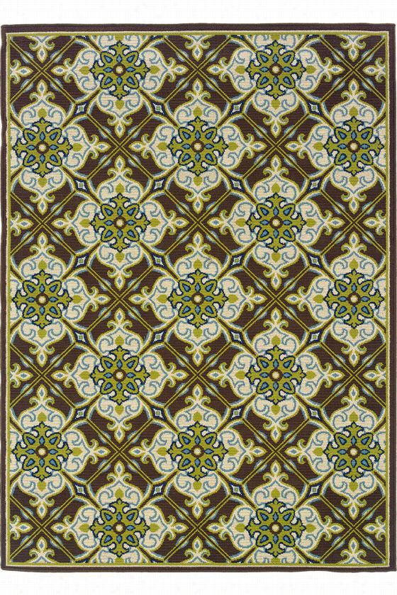 Catalina Area Rug - 1'9""x3'9q&uot;", Green