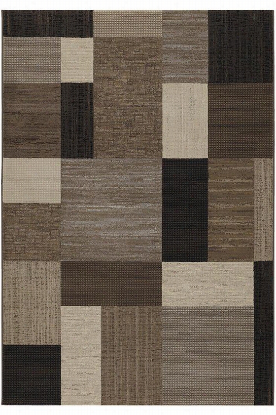 Cliftob Area Rug - 7'10" "square, Brown