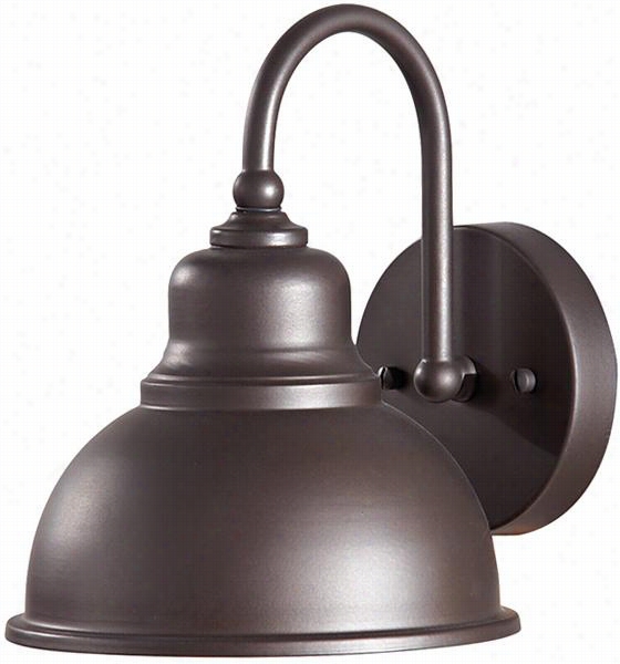 Darby 1-light All-weather Exterior Patio Sconce - 9.25""hx7.5"&quott;wx9""d, Oil Rubbed Bron