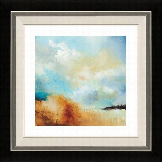 Desert Skies I Framed Wall Art - I,  Flat Black/silver