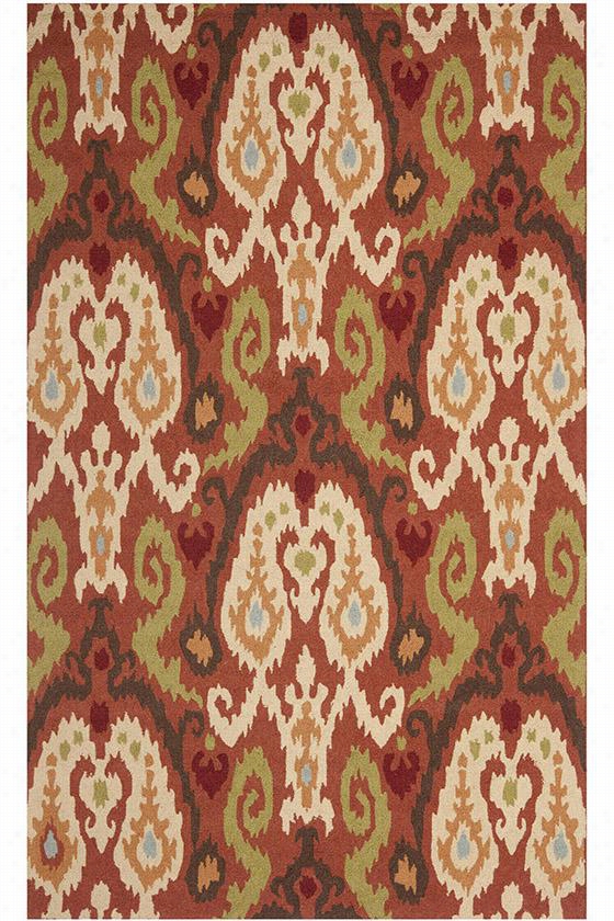 Elimina Area Rug  - 3'9""x5'9"&quoot;, Pumpkin