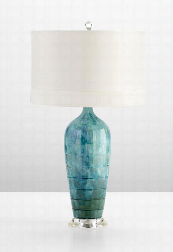 Eps Ia Table Lamp - 28.5hx16w, Blue