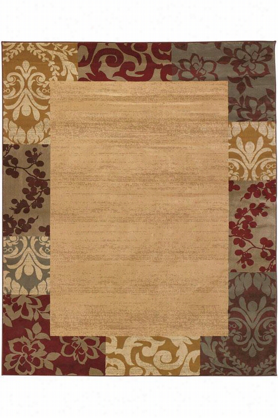 Framework Rug - 3'2"&;quot;x5'7"", Beige