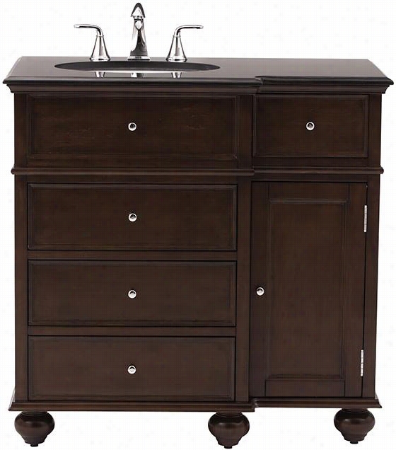 Hampton Bay 36""w Bathroom Vanity - 35""hx36"&uot;wx22""d, Sequoia