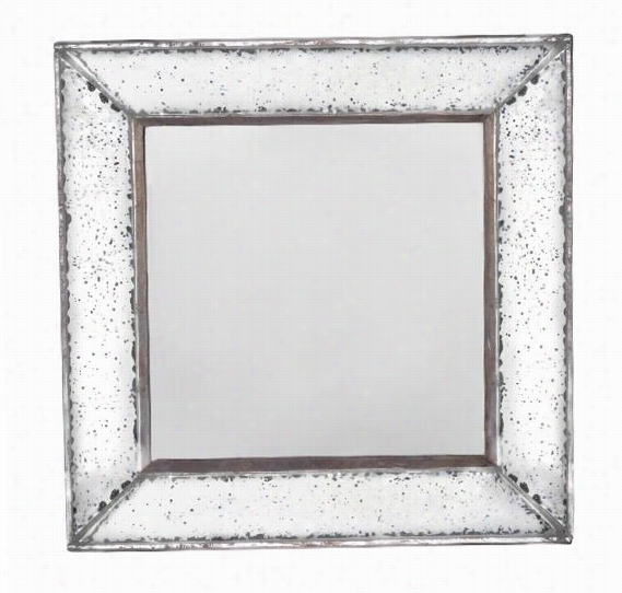 Maarilyn Squarem Irror - Square 12""x12&uot;", Antiqued Mirror