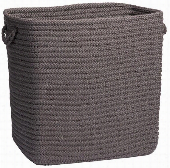 Multi-purpose Storage Basket - 20hx12w, Gray-haired