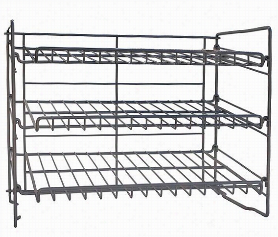 Pantry Can Rack - 12""hx15""wx11";"d, Silver