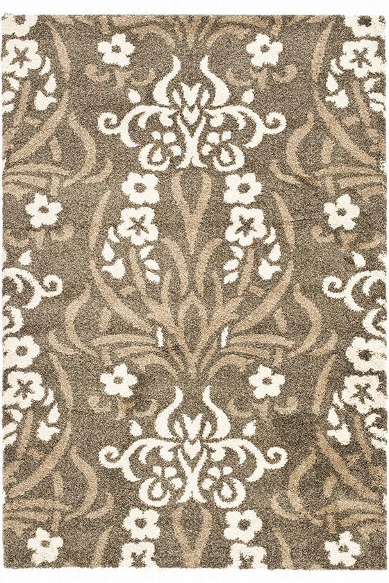 Pleasant Shag Area Rug - 8'x10', Gray