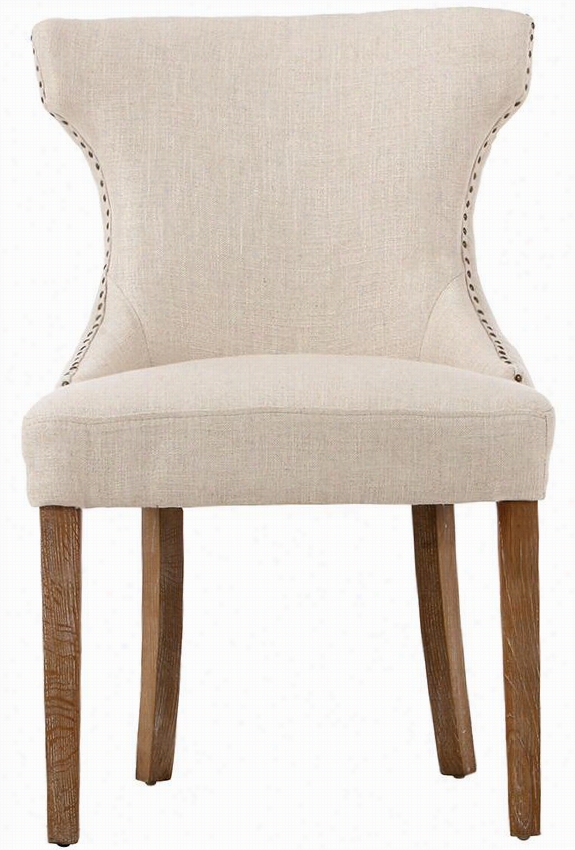 Scarlett Dining Chairs - Set Of 2 - 36""h X 22.5""w, Ntl Textured