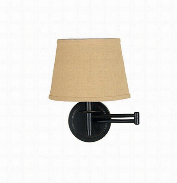 Sheppard Oil-rubebd Bronze Swnig-arm Wall Lamp - 14&wuot;"hx20""wx18""d, Oil-rubbed Bronze