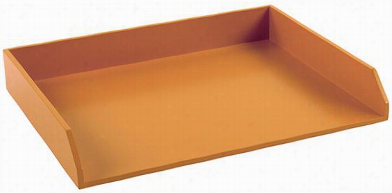 Simplestructure Letter Tray - 2""hx1"&uot;wx14""d, Orange