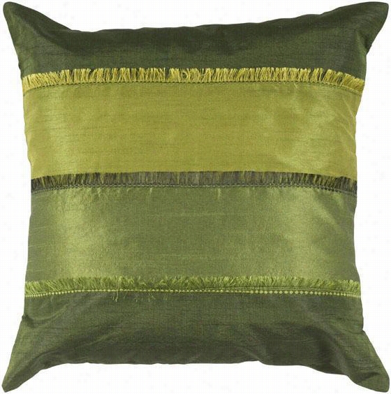 Tami Ipllow - 18"&quo; Square, Greeen