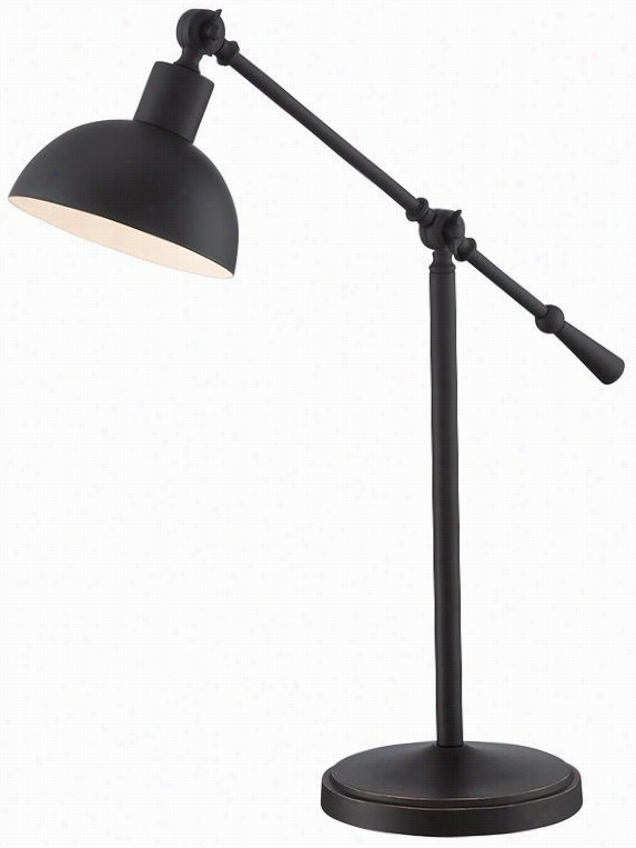 V Eto Desk Lamp - Adjustable, Bronze Bronze