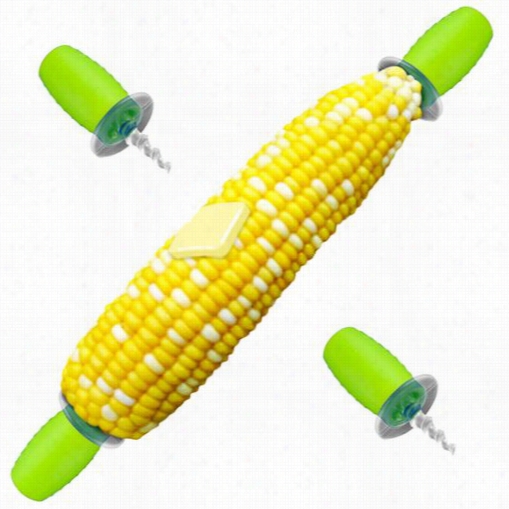 Chef Buddy 82-y3501 4 Single Screw In Corn Holders