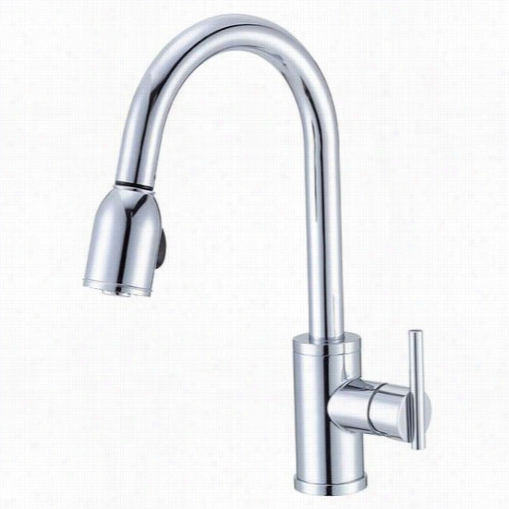 Danze D457058 Parma Single Handle Pulldown Faucet