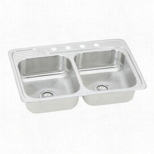 Elkaye Cc3322 Celebrity Classique Double Bowl Sink (33"" X  22"&qu0t;)