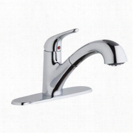 Elkay Lk5000 Everydaypullout Spray Kitchen Faucet With Escutcheon