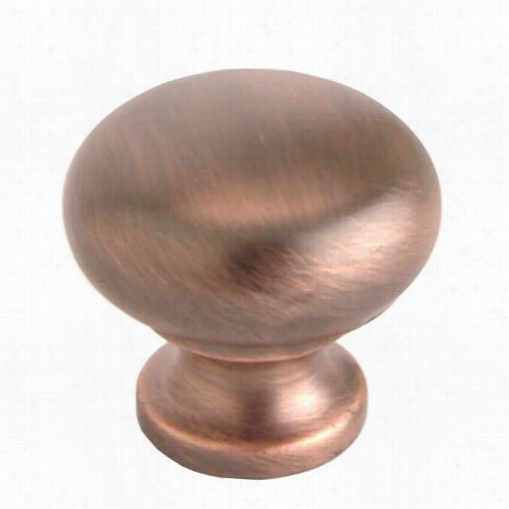 Giagni Kb-6br-ib 1-1/4"" Rouund Knob In Italian Brozne