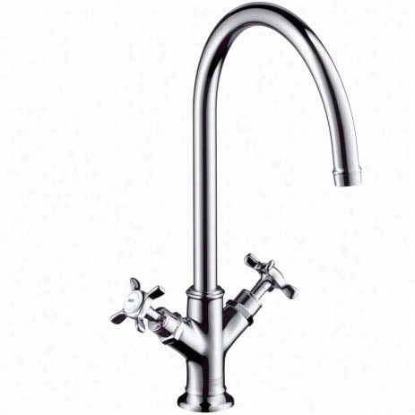 Hansgrohe 16806 Axr Montreux Double Cross Handle Bar Faucet