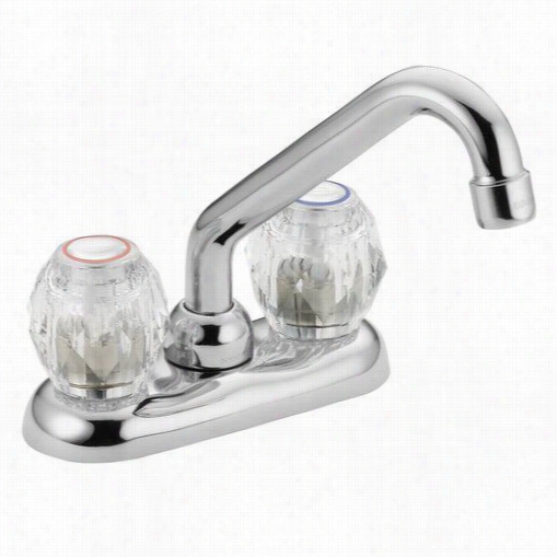 Moen 4975 Chateau 2 Handlle Chrome Laundry Faucet