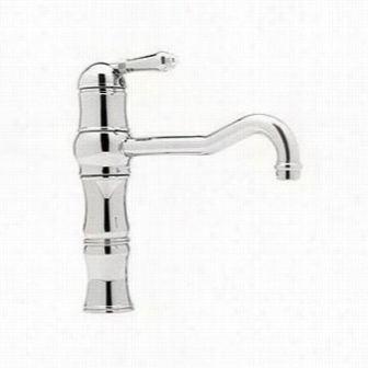 Rohl A3479lp Single Top Lever Country Kitchen Faucet With Porcelain Lever Ithout Handspray