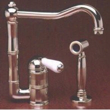 Rohl A3608-11lwps-2 Single Leveerr Country Faucet With Handspay & Extended Spout