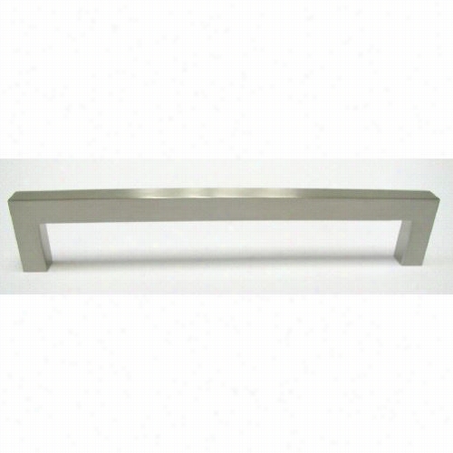 Top Knobs M1155 Square Bar Pull 6-5/16"" Cc In Brushed  Satin Nickel