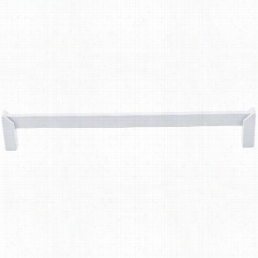 Top Knobs  Tk237wht Meadows Edge 8"" Cc Square Pull In White