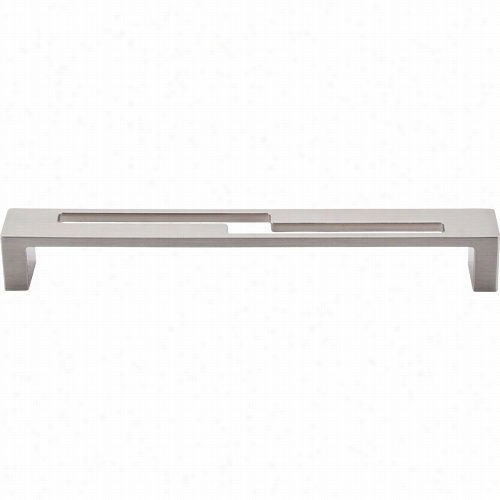 Top Knobs Tk255bsn Modern Metro 7"" Cc Z Pull In Brushed Satin Nickel