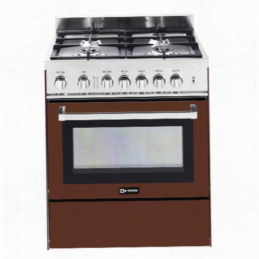 Verkna Vefsgg304 Nbu 30&quuot;" Freestanding Gas Range In Burgundy