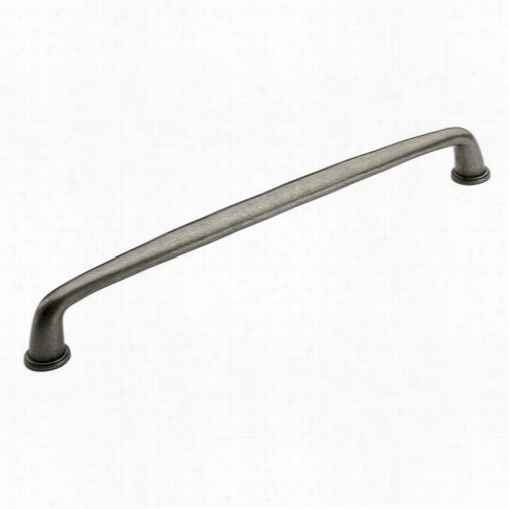 Amerock Bp538805wn Kane 12"" Appliance Pull In Weathered Nickel