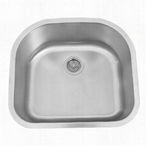 Barclaypsssb2102-ss Viola 23"" Single Bowl Prep Sink In Stainlesss Steel