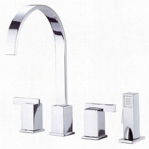 Danze D422044 Sirius Two Handle Concealed Deck Faucet