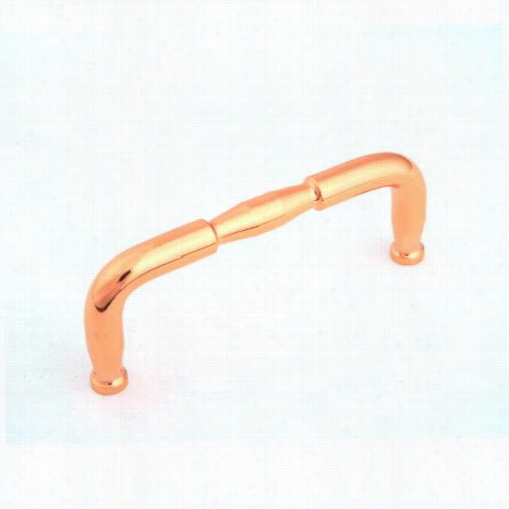 Giagni Br-417-040-06 3"" Spindle Pul In Polished Copper