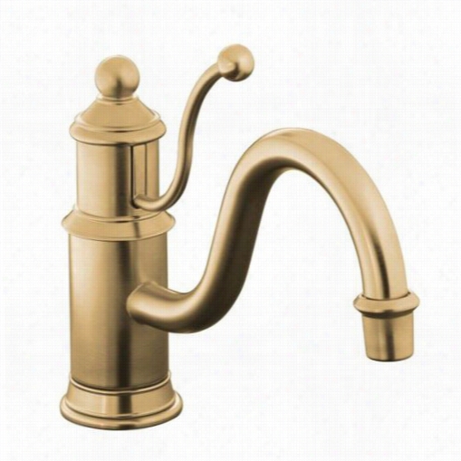 Kohler K-168 Antique Single Control Kitchen Sink Faucet