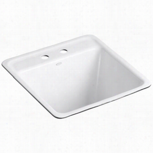 Kohler K-6655-2u Park Falls 2 Hole Undercounter Sink