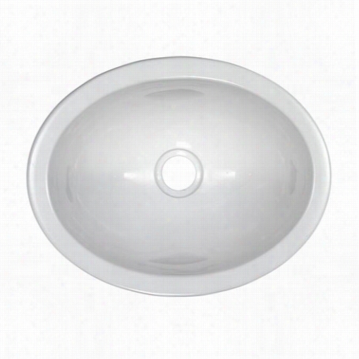 Lyons Industries Dksenv Deluxe Oval Acrylic Entertainment Sink